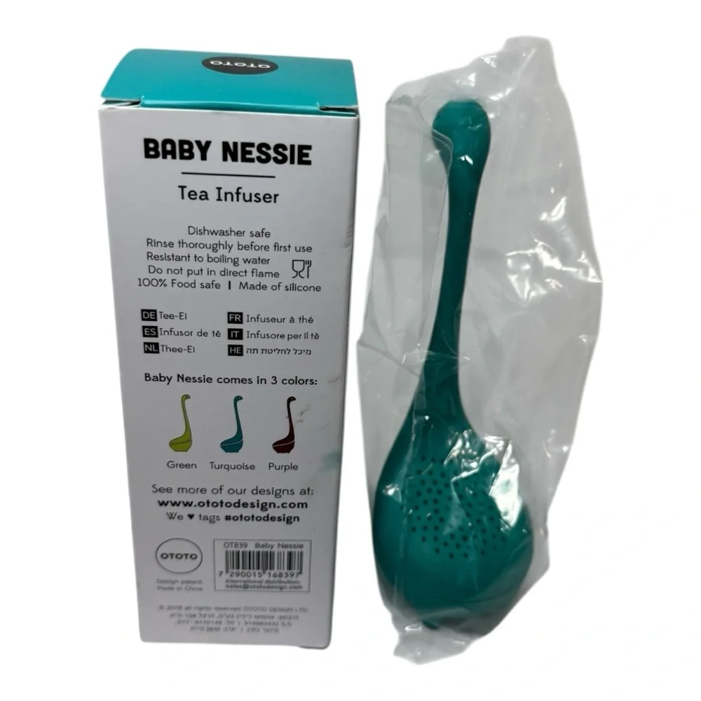 OTOTO Baby Nessie Tea Infuser – Turquoise – New in Box